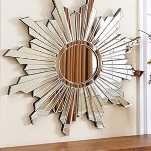 Quality Glass Decorative Wall Mirror for Living Room Mirror in Home Wall Mirror Modern Mirror Size 36"X 36" Inches NMM 221