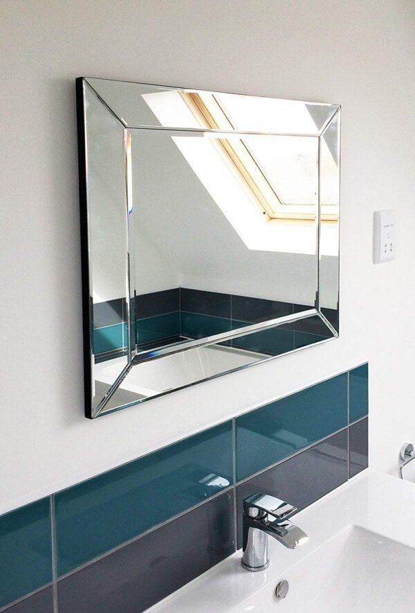 Tinitalo Decorative Wall Mirror for Living Room Mirror in Home Wall Mirror Modern Mirror Size 24"X 36" Inches NMM 230
