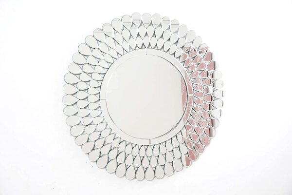 Quality Glass Decorative Wall Mirror for Living Room Mirror in Home Wall Mirror Modern Mirror Size 36"X 36" Inches NMM 25