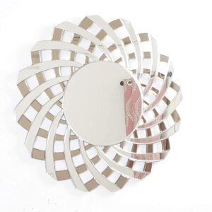 Quality Glass Decorative Wall Mirror for Living Room Mirror in Home Wall Mirror Modern Mirror Size 30"X 30" Inches NMM 28