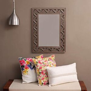 Quality Glass Decorative Wall Mirror for Living Room Mirror in Home Wall Mirror Modern Mirror Size 24"X 30" Inches NMM 40