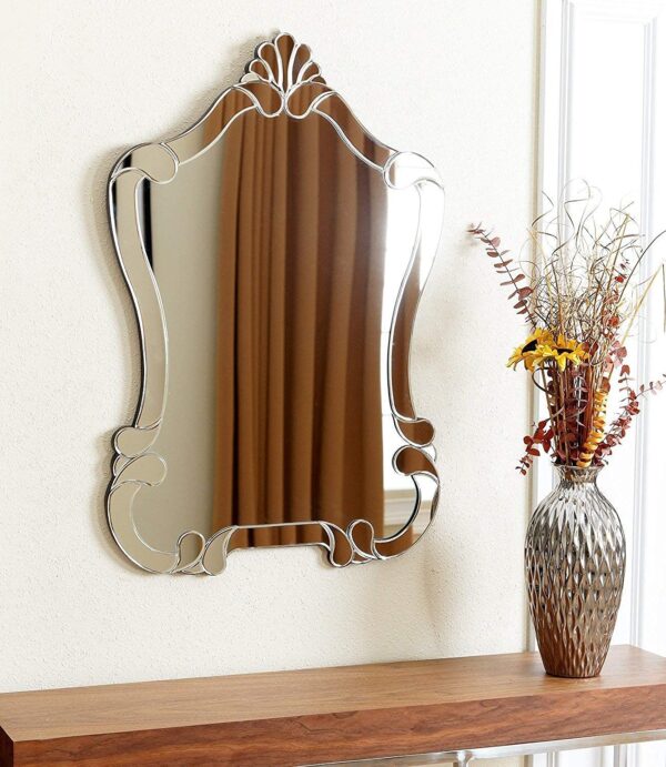 Quality Glass Decorative Wall Mirror for Living Room Mirror in Home Wall Mirror Modern Mirror Size 24"X 36" Inches NMM 222