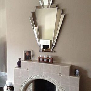 Quality Glass Decorative Wall Mirror for Living Room Mirror in Home Wall Mirror Modern Mirror Size 22"X 36" Inches NMM 224