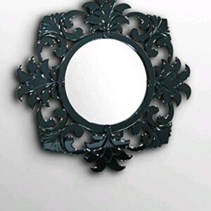 Quality Glass Round Decorative Wall Mirror for Living Room Wall Mirror Mirror for bathroom Mirror in Home Decorative Mirror Modern Mirror Mirror Size : 36"x36" Inches NMM 75