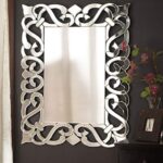 Quality Glass Decorative Wall Mirror for Living Room Wall Mirror Mirror for Bathroom Mirror in Home Decorative Mirror Modern Mirror Mirror Size : 36"X48" Inches NMM 85