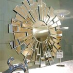 Quality Glass Glass Decorative Mirror 32 X 32 Inch Silver