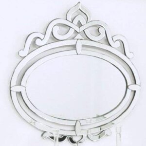 Quality Glass Decorative Wall Mirror for Living Room Wall Mirror Mirror for Bathrooms Mirror in Home Decorative Mirror Modern Mirror Mirror Size 30"X36" Inches NMM 93