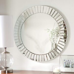 Quality Glass Glass Decorative Mirror 36 X 36 Inch Silver NMM 97