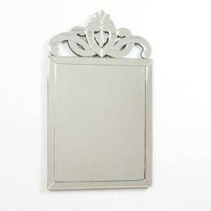 Quality Glass Verticle Decorative Modern Wall Mirror in Home Decorative Mirror Modern Mirror Mirror Size : 20"x30" Inches Color SVM 11