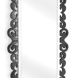 Quality Glass Decorative Wall Mirror for Living Room Wall Mirror Mirror for Bathrooms Mirror in Home Decorative Mirror Modern Mirror Mirror Size 21"X 44" Inches NMM 49