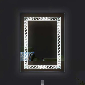 Tinitalo Rectangular LED Mirror For Bathroom – 18 X 24 Inch With Back Light And Touch Sensor And 3 Lights LED 23