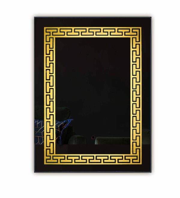 Tinitalo Rectangular LED Mirror For Bathroom – 18 X 24 Inch With Back Light And Touch Sensor And 3 Lights LED 24 - Image 2