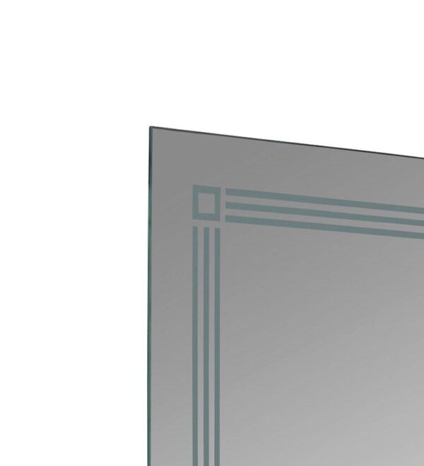 Tinitalo Rectangular LED Mirror For Bathroom – 18 X 24 Inch With Back Light And Touch Sensor And 3 Lights LED 27 - Image 3